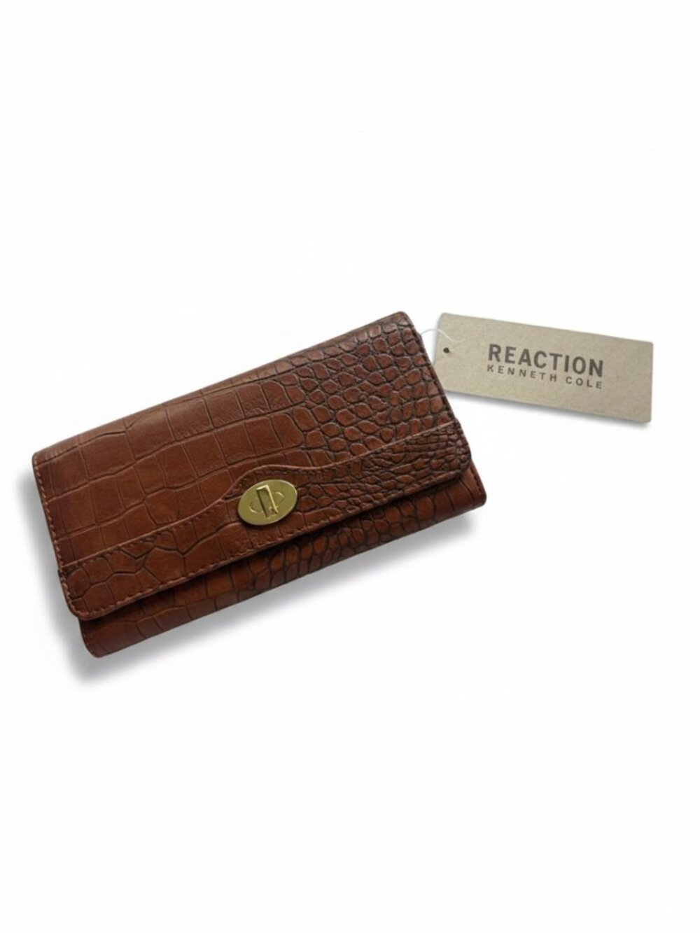 Reaction Kenneth Cole Women's Brown Wallet NWT